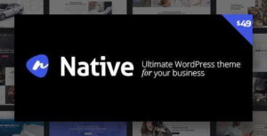 Native Theme – Stylish Multi-Purpose Creative WP Theme