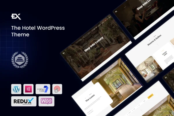 Luxex - The Hotel WordPress Theme