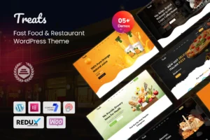Treats - Fast Food & Restaurant WordPress Theme