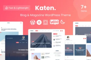 Katen - Blog & Magazine WordPress Theme