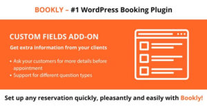 Bookly Custom Fields Add-on