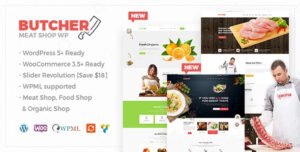 Butcher Theme – Meat Shop WooCommerce WordPress Theme