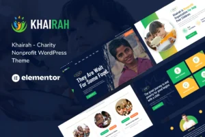 Khairah - Charity WordPress Theme