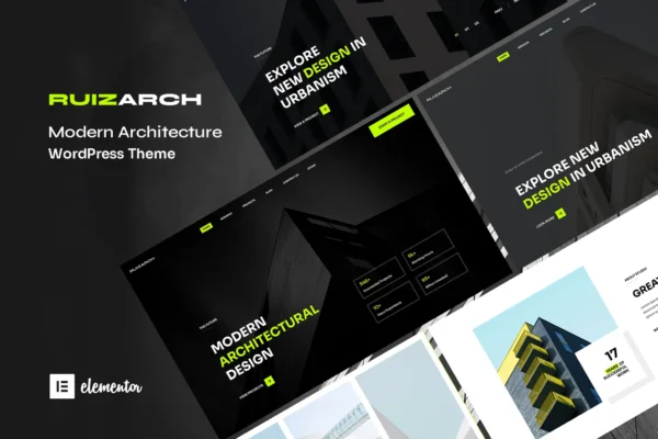 Ruizarch - Architecture & Building WordPress Theme