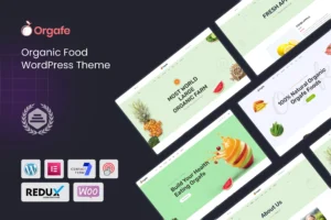 Orgafe - Organic Food WordPress Theme