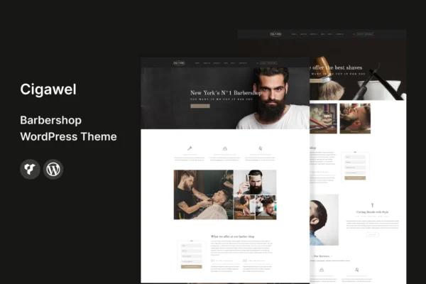 Cigawel - Barbershop WordPress Theme