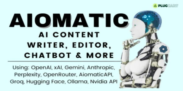 Aiomatic – AI Content Writer, Editor, ChatBot & AI Toolkit