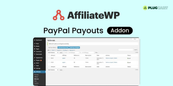 AffiliateWP PayPal Payouts Addon