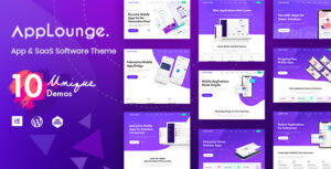 AppLounge Theme – Multipurpose SaaS WordPress Theme