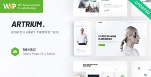 Artrium Theme | Creative Agency & Web Studio WordPress Theme