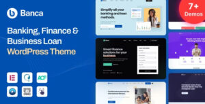 Banca Theme – Banking, Finance & Business Loan WordPress Theme