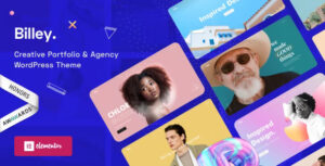 Billey Theme- Creative Portfolio & Agency Elementor WordPress Theme
