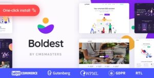 Boldest Theme – Consulting and Marketing Agency WordPress Theme