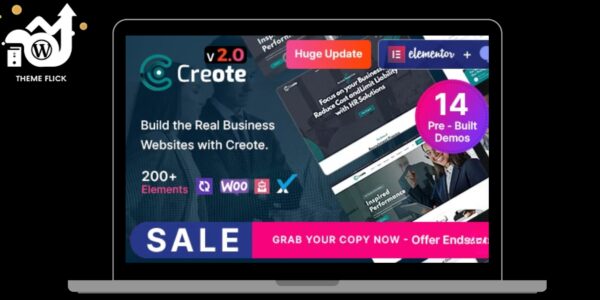 Creote Theme – Corporate & Consulting Business WordPress Theme