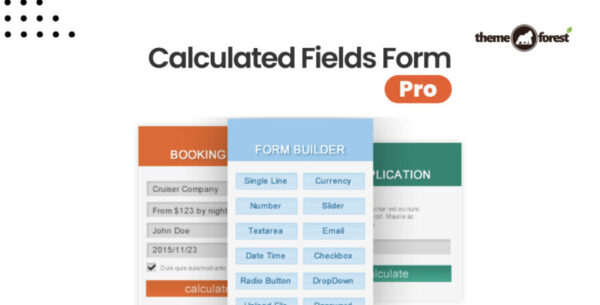 Calculated Fields Form Pro