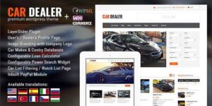Car Dealership Automotive WordPress Theme – Responsive