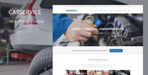 Car Service Theme – Auto Mechanic & Car Repair WordPress Theme