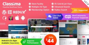 Classima – Classified Ads WordPress Theme