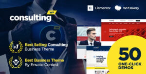 Consulting Theme – Business, Finance WordPress Theme