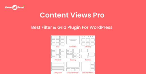 Content Views Pro – Best Filter & Grid Plugin For WordPress