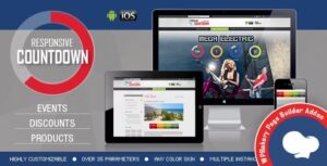 CountDown Pro WP Plugin – WebSites/Products/Offers