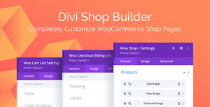 Divi Shop Builder – For WooCommerce