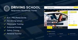 Driving School Theme – WordPress Theme