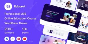 Educrat Theme – Online Course Education WordPress Theme