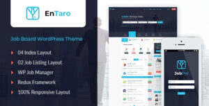 Entaro Theme – Job Portal WordPress Theme