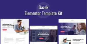 Gazek – Agency Portfolio Elementor Template Kit