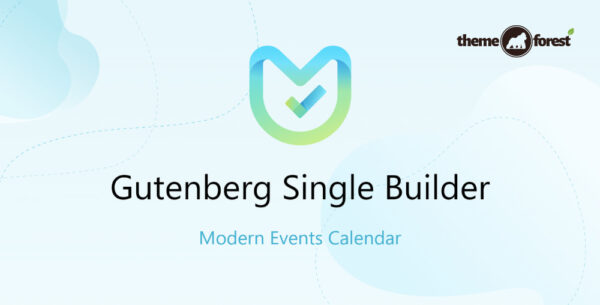 Gutenberg Single Builder Addon for MEC