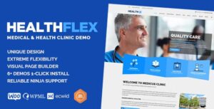 HEALTHFLEX Theme – Doctor Medical Clinic & Health WordPress Theme
