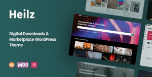 Heilz Theme – Digital Downloads & Marketplace WordPress Theme