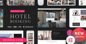 Hotel Booking Theme | Resort | Hotel | Accommodation Theme