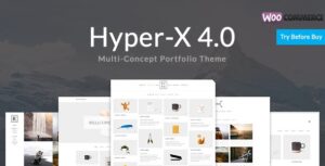 HyperX Theme – Responsive Wordpress Portfolio Theme