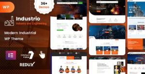 Industrial Theme – Industry & Factory WordPress