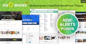 Knowhere Pro Theme Multipurpose Directory WordPress Websites
