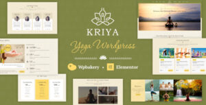 Kriya Theme – Yoga WordPress Theme