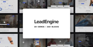 LeadEngine Theme – Multi-Purpose WordPress Theme with Page Builder