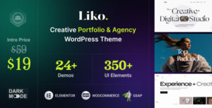 Liko Theme – Creative Agency and Portfolio WordPress Theme