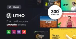 Litho Theme – Multipurpose Elementor WordPress Theme