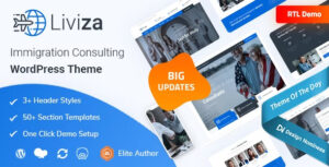 Liviza Theme – Immigration Consulting WordPress Theme