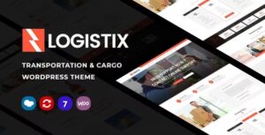 Logistix Theme | Responsive Transportation WordPress Theme