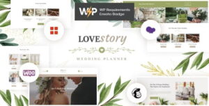 Love Story Theme | A Beautiful Wedding and Event Planner WordPress Theme