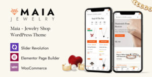 Maia Theme – Jewelry Shop WordPress Theme