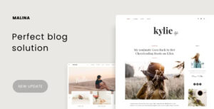 Malina Theme – Personal WordPress Blog Theme