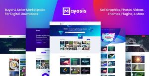 Mayosis Theme – Digital Marketplace WordPress Theme
