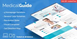 MedicalGuide Theme – Health & Dental WordPress Websites