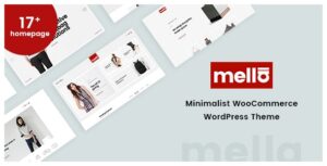 Mella Theme – Minimalist Ajax WooCommerce WordPress Theme