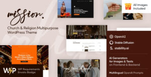 Mission Theme – Church & Religion Theme
